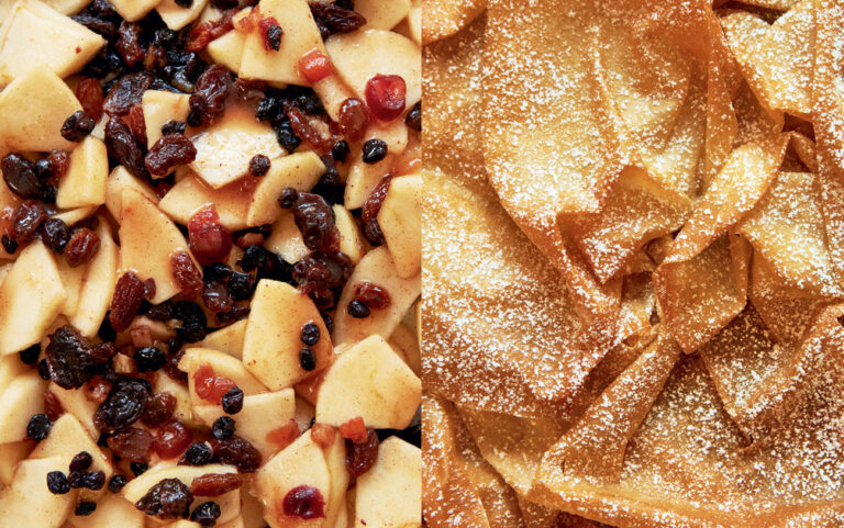 Alexina Anatole apple mincemeat filo pie