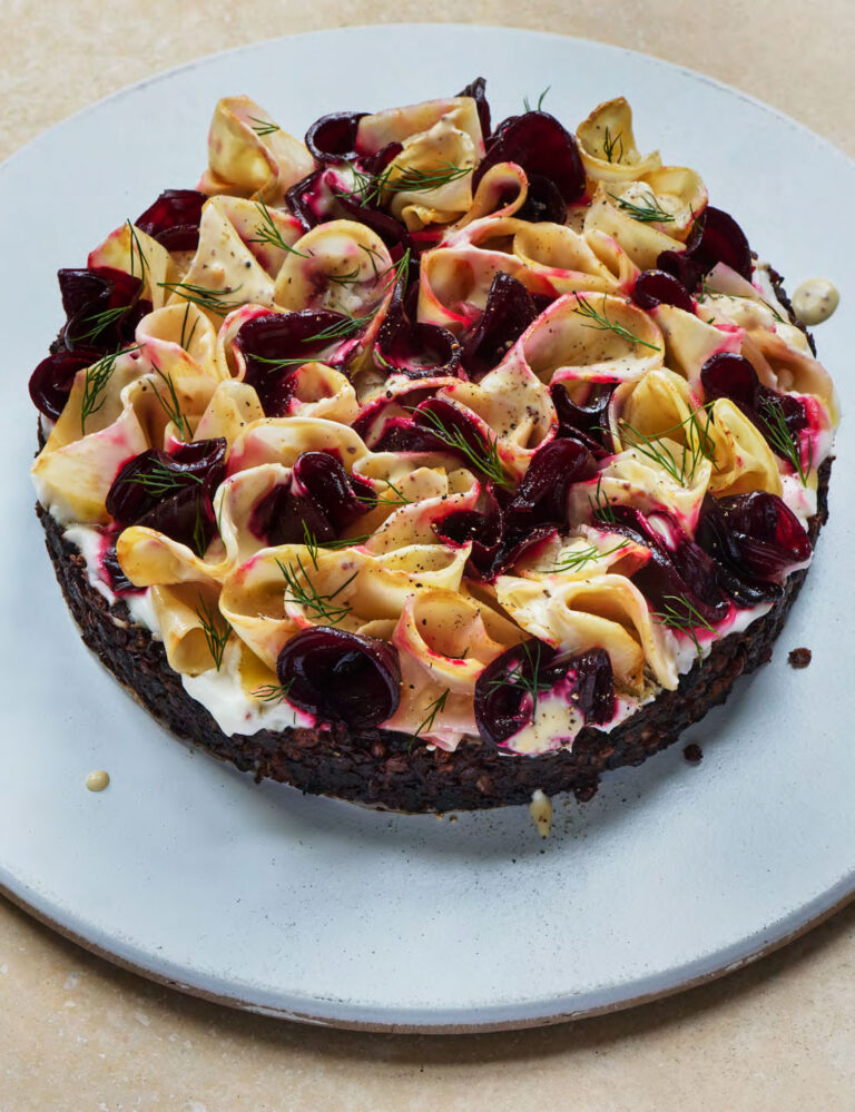 Christina Soteriou mushroom and root veg centrepiece