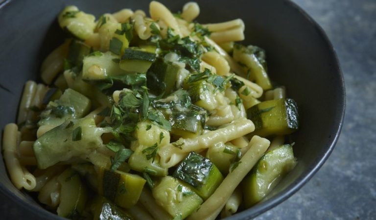 Pasta with Courgettes