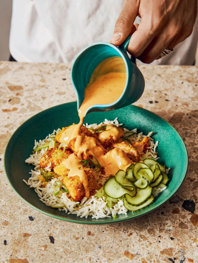 Niall Kirkland Crispy Garlic Salmon Bites