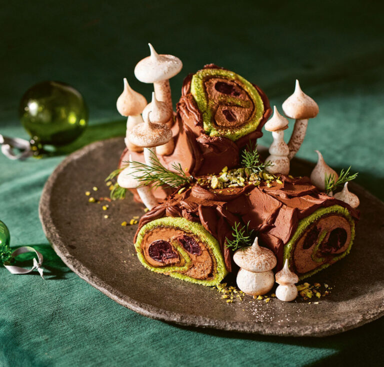 Philip Khoury's Pistachio Yule Log