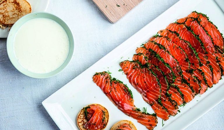 Salmon Gravlax